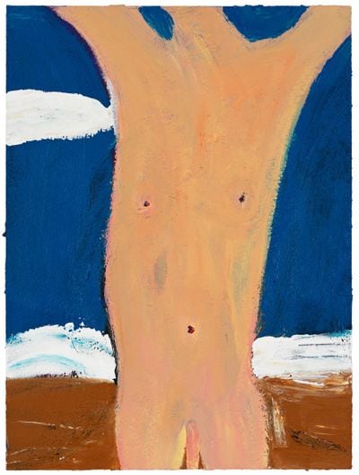Matthew Wong, Boyhood (2016). Acrylic on paper. 31.1 x 23.2 cm. © 2022 Matthew Wong Foundation. Artists Rights Society (ARS), New York.
