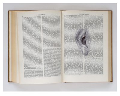 Renato Orara, B 2778 E5 M5 1952 (The Critique of Practical Reason by Immanuel Kant) (2008). Durst Lambda photograph. Edition of 20. 16 x 20 x 40.64 x 50.8 cm.