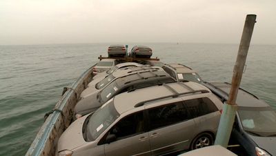 CAMP, From Gulf to Gulf to Gulf (2013) (film still). HDV, SDV, VHS, cellphone videos, stereo audio, and in-camera phone music. 83 min.