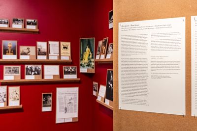 Exhibition view: Merve Elveren and Çağla Özbek, Pera Museum, 17th Istanbul Biennial (17 September–20 November 2022).