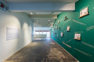 Exhibition view: Nakamura Yuta, Barın Han, 17th Istanbul Biennial (17 September–20 November 2022).