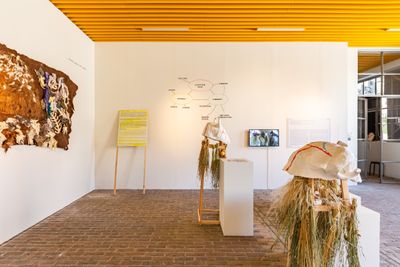 Exhibition view: INLAND and Boğatepe Köyü, Müze Gazhane, 17th Istanbul Biennial (17 September–20 November 2022).