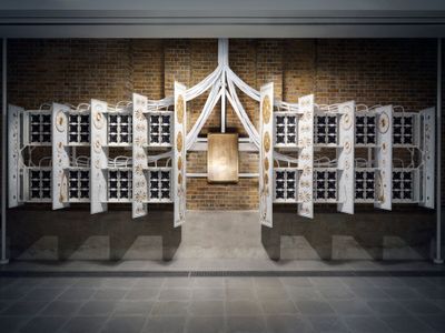 Exhibition view: Holly Herndon and Mat Dryhurst, The Call, Serpentine, London (4 October 2024–2 February 2025).