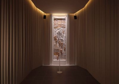 Exhibition view: Holly Herndon and Mat Dryhurst, The Call, Serpentine, London (4 October 2024–2 February 2025).
