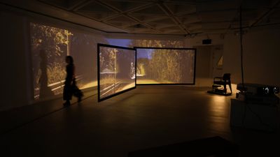 Installation view of Solitude in Ng Tsz-Kwan, End of the Road, Hong Kong Arts Centre, Hong Kong (5–27 September 2020).