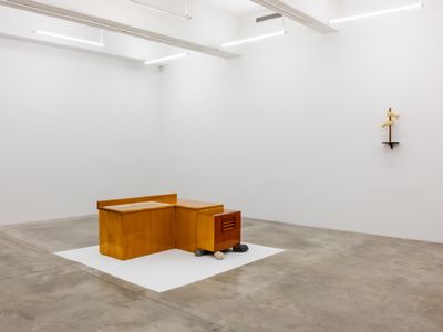 Exhibition view: Chung Seoyoung, With no Head nor Tail, Tina Kim Gallery, New York (21 March–20 April 2024).