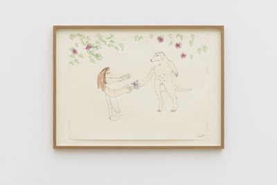Emilie L. Gossiaux. Exhibition view: The Myth of Normal. Of Competing and Conceding, Kunstverein Hannover (4 May–14 July 2024).
