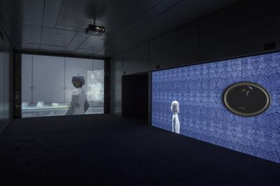 Moon Kyungwon & Jeon Joonho, The Ways of Folding Space & Flying (2015). Exhibition view: Korean Pavilion, All the World's Futures, The 56th International Art Exhibition — la Biennale di Venezia (9May—22 November 2015). Photo: © Sara Sagui.
