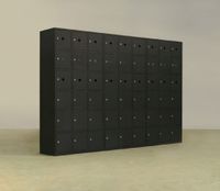 Three Iron Cabinet by Gao Lei contemporary artwork installation