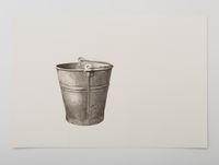 Still thinking 1 (Bucket I) by Frances Richardson contemporary artwork painting, works on paper, drawing