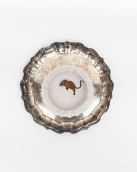 Little Mouse Tray by Liz Magor contemporary artwork sculpture