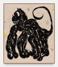 Erős Pista a Gorilla” (Strong Stephen the Gorilla) by Szabolcs Bozó contemporary artwork painting, drawing