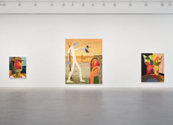 Exhibition view: Nicole Eisenman, Untitled (Show), Hauser & Wirth, 22nd Street, New York (5 May–22 July 2022). © Nicole Eisenman. Courtesy the artist and Hauser & Wirth. Photo: Thomas Barratt.