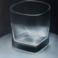 Square Bottom Glass by Zhang Yangbiao contemporary artwork painting