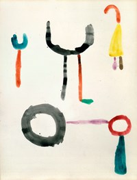 Sans titre by Joan Miró contemporary artwork works on paper