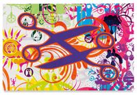 Mindscape 70 by Ryan McGinness contemporary artwork painting