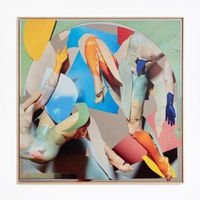 La Danse Inachevee (Virtual mix) III (after Matisse) by Matthew Stone contemporary artwork painting