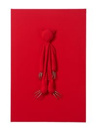 Red by Permindar Kaur contemporary artwork sculpture