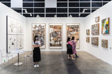 Exhibition view: A Thousand Plateaus Art Space, Art Basel Hong Kong 2022, Hong Kong (27–29 May 2022). Courtesy Ocula. Photo: Anakin Yeung.