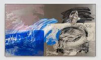 Rose Dam (Shiner) by Robert Rauschenberg contemporary artwork painting, works on paper, sculpture