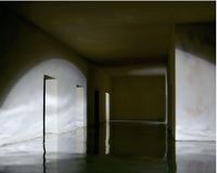 Flooded Hallway by James Casebere contemporary artwork photography