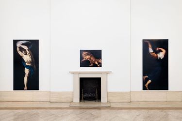 Exhibition view: Antoine Roegiers, The Flames of Vanity, Robilant + Voena, London (1 March–19 April 2024). Courtesy Robilant + Voena.