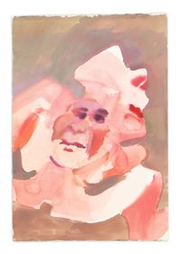 Ohne Titel (Untitled) by Maria Lassnig contemporary artwork works on paper