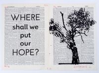 Drawing for Sibyl (Where shall we put our hope?) by William Kentridge contemporary artwork works on paper, print
