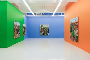 Exhibition view: Guido Maestri, Wollemia, Yavuz Gallery, Singapore (3 September–3 October 2022). Courtesy Yavuz Gallery.