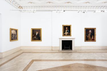 Exhibition view: Group Exhibition, Style. A Journey of Elegance from Anthony van Dyck to Kehinde Wiley, Robilant + Voena, London (22 June–28 July 2023). Courtesy Robilant + Voena.
