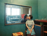 Moro kissed me through a window by Pixy Liao contemporary artwork photography