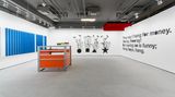 Contemporary art exhibition, Liam Gillick, Four Steps and a Leap at Blanc Art Space, Esther Schipper Berlin, Germany