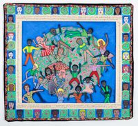 Ancestor’s Part II by Faith Ringgold contemporary artwork painting, sculpture