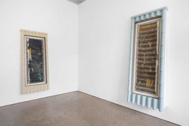 Exhibition view: Magali Reus, HOTELS, Galerie Greta Meert, Brussels (29 February–28 April 2024). Courtesy Galerie Greta Meert.