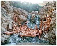 Dead Sea 15 by Spencer Tunick contemporary artwork photography