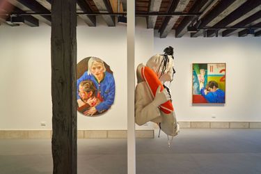 Exhibition view: Xenia Hausner, Stranger Things, Patricia Low Contemporary, Venezia (17 April–9 June 2024). Courtesy Patricia Low Contemporary.