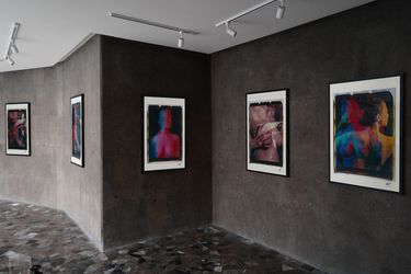 Exhibition view: Issa Salliander and Natalie White, Virgina Sins, Galeria Hilario Galguera, Mexico City (5 February–5 April 2024). Courtesy Galeria Hilario Galguera.