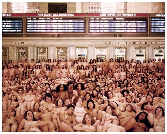 New York 4 (Grand Central) by Spencer Tunick contemporary artwork