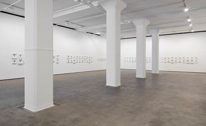 Exhibition view: Liu Wei, 180 Faces, Sean Kelly, New York (5 May–16 June 2018). Courtesy Sean Kelly, New York. Photo: Jason Wyche, New York.