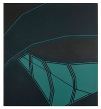 Glimmer by Tess Jaray contemporary artwork painting