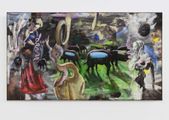 Painting After A classical Work With Iberian Pigs by Zhou Yilun contemporary artwork 1
