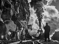 The Iron Horse by David Yarrow contemporary artwork photography