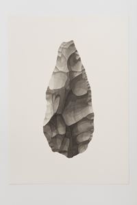 Ungrounded object 1 (Olduvai Axe II) by Frances Richardson contemporary artwork painting, works on paper, drawing