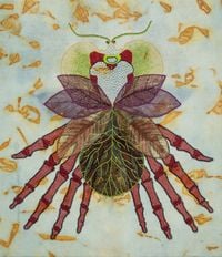 Creatures of the Anthropocene by Geraldine Javier contemporary artwork textile