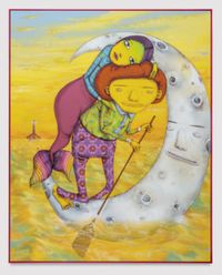 The long way home by OSGEMEOS contemporary artwork painting