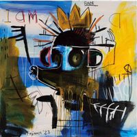 I Am a Who? (Confused Bear) by Simon Fujiwara contemporary artwork painting, drawing