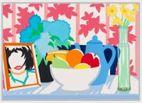 Study for Still Life with Fruit, Daisies and Monica by Tom Wesselmann contemporary artwork painting, works on paper, drawing