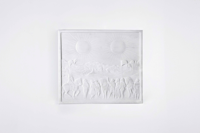 Soleil Double by Laurent Grasso contemporary artwork