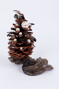 Mignon Votive – Pearly Plume Seedpod #2 by Haegue Yang contemporary artwork sculpture