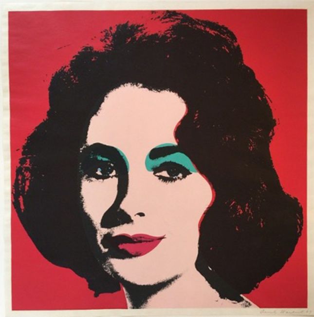 Liz by Andy Warhol contemporary artwork